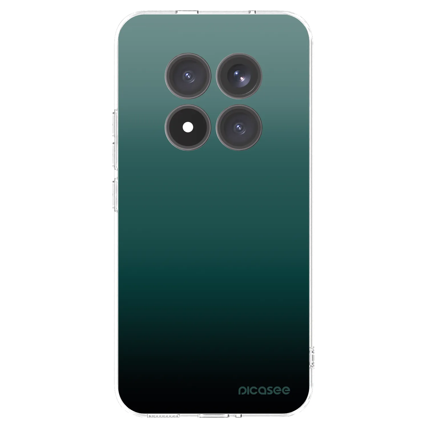 Picasee átlátszó szilikon tok az alábbi mobiltelefonokra Xiaomi Redmi Note 15 Pro+ - Verdant Fade