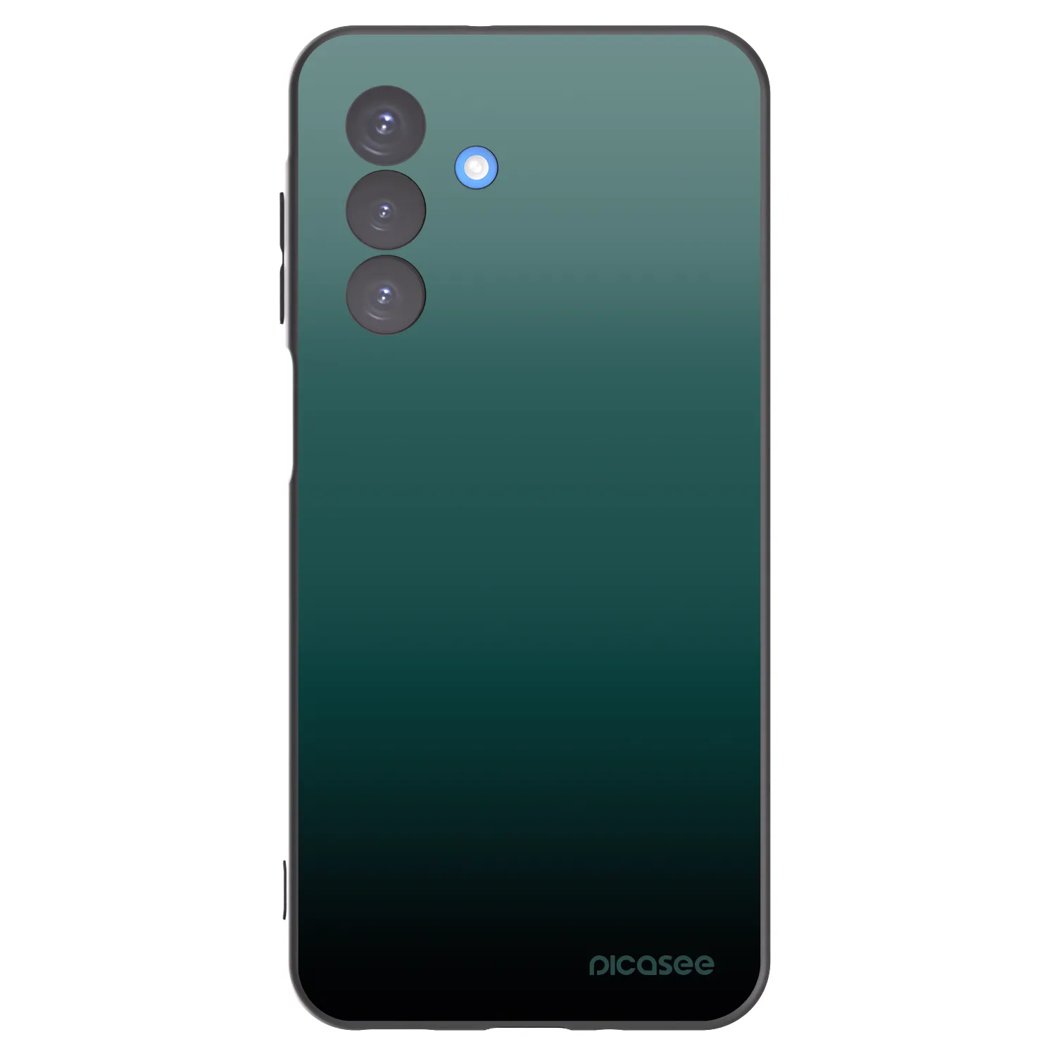 Picasee fekete szilikon tok az alábbi mobiltelefonokra Samsung Galaxy A17 5G - Verdant Fade