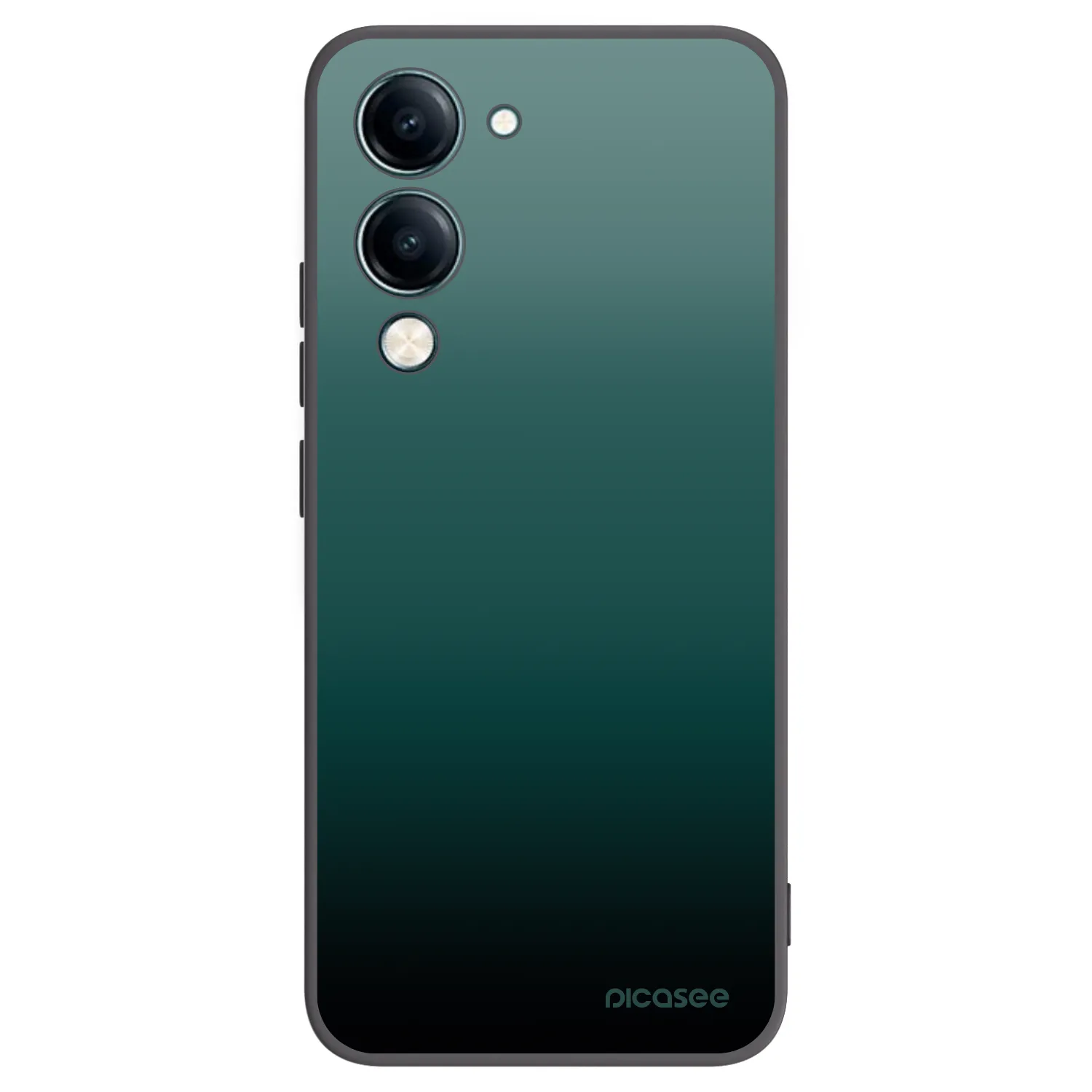 Picasee fekete szilikon tok az alábbi mobiltelefonokra Vivo Y29s 5G - Verdant Fade