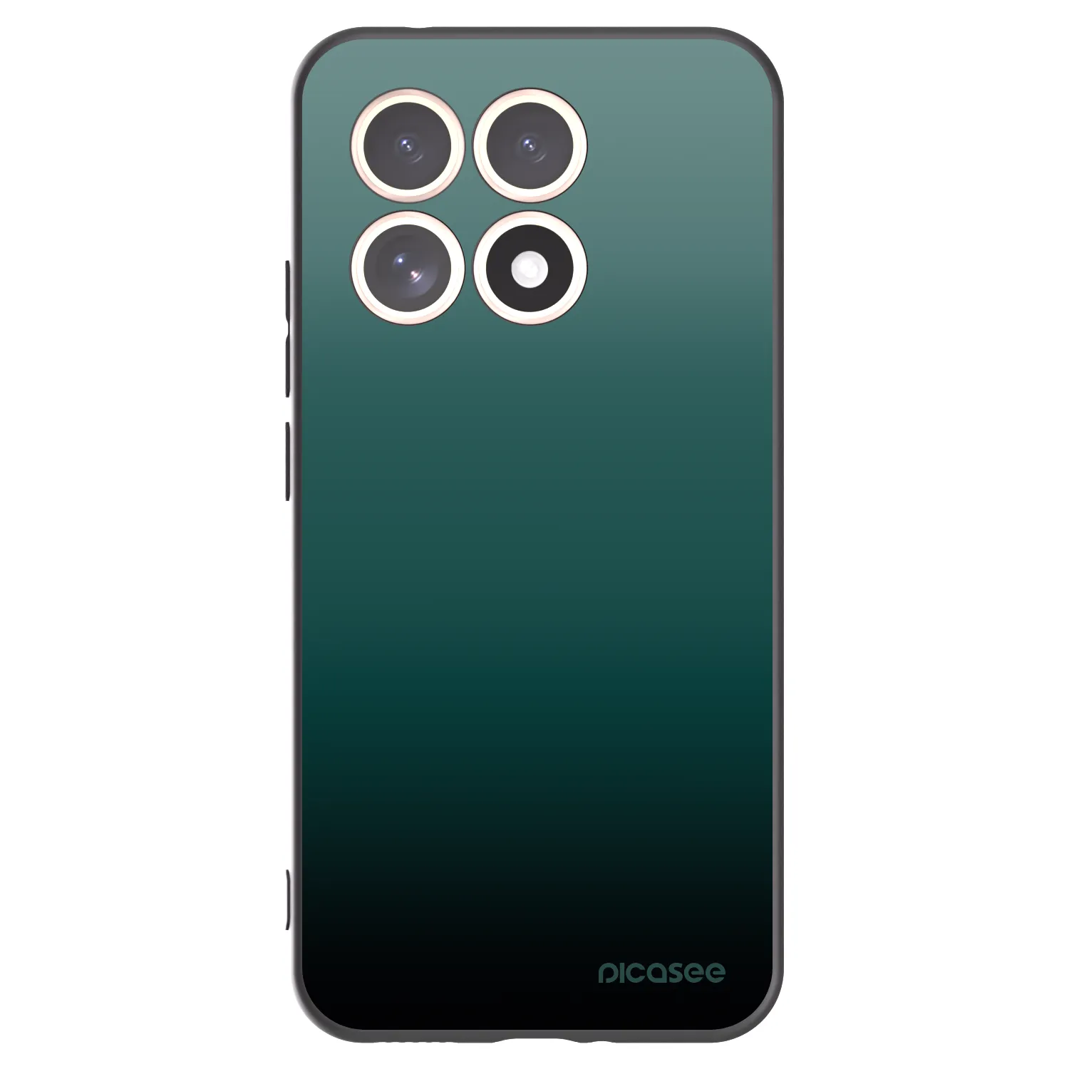 Picasee fekete szilikon tok az alábbi mobiltelefonokra Xiaomi 15T - Verdant Fade