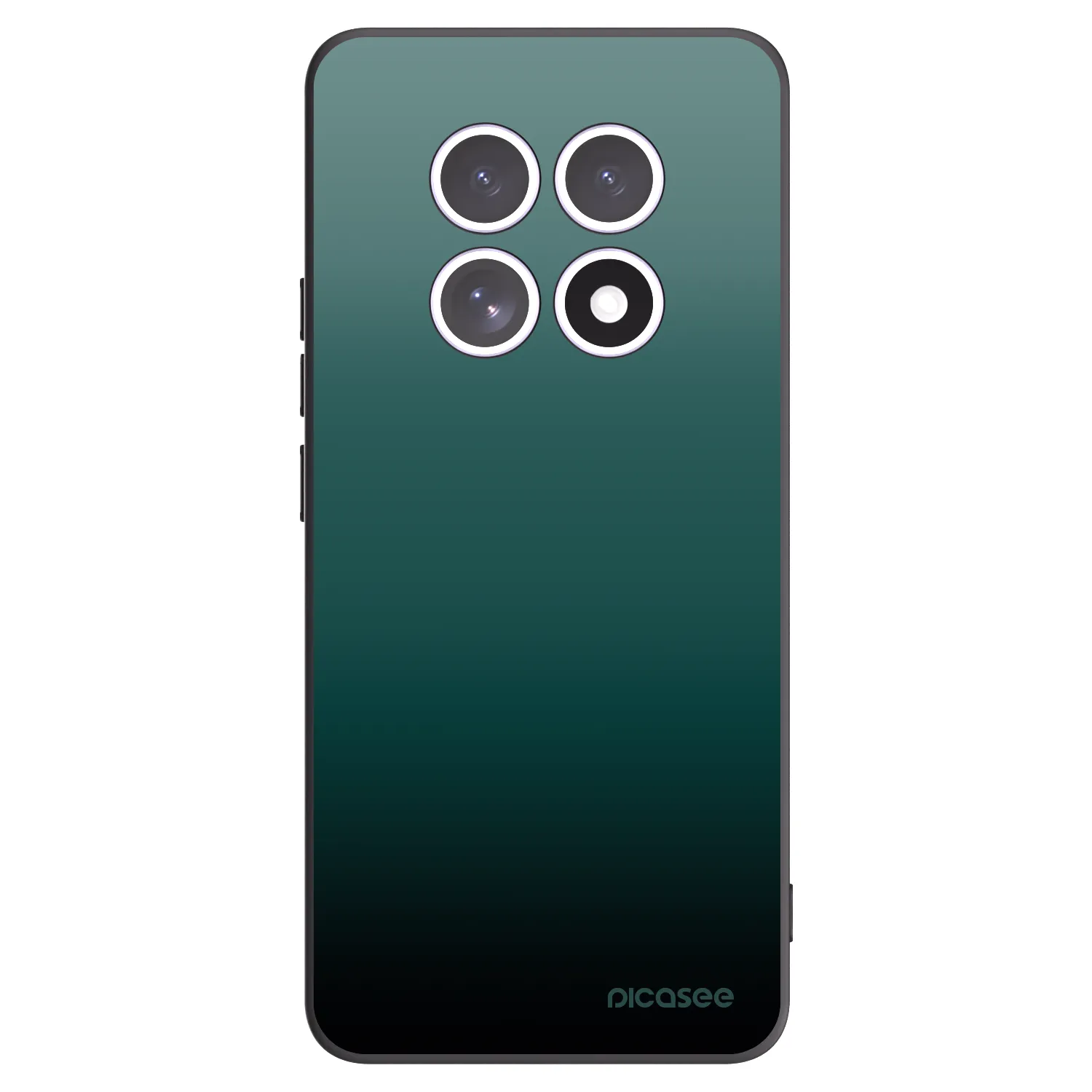 Picasee fekete szilikon tok az alábbi mobiltelefonokra Xiaomi Redmi Note 15 - Verdant Fade