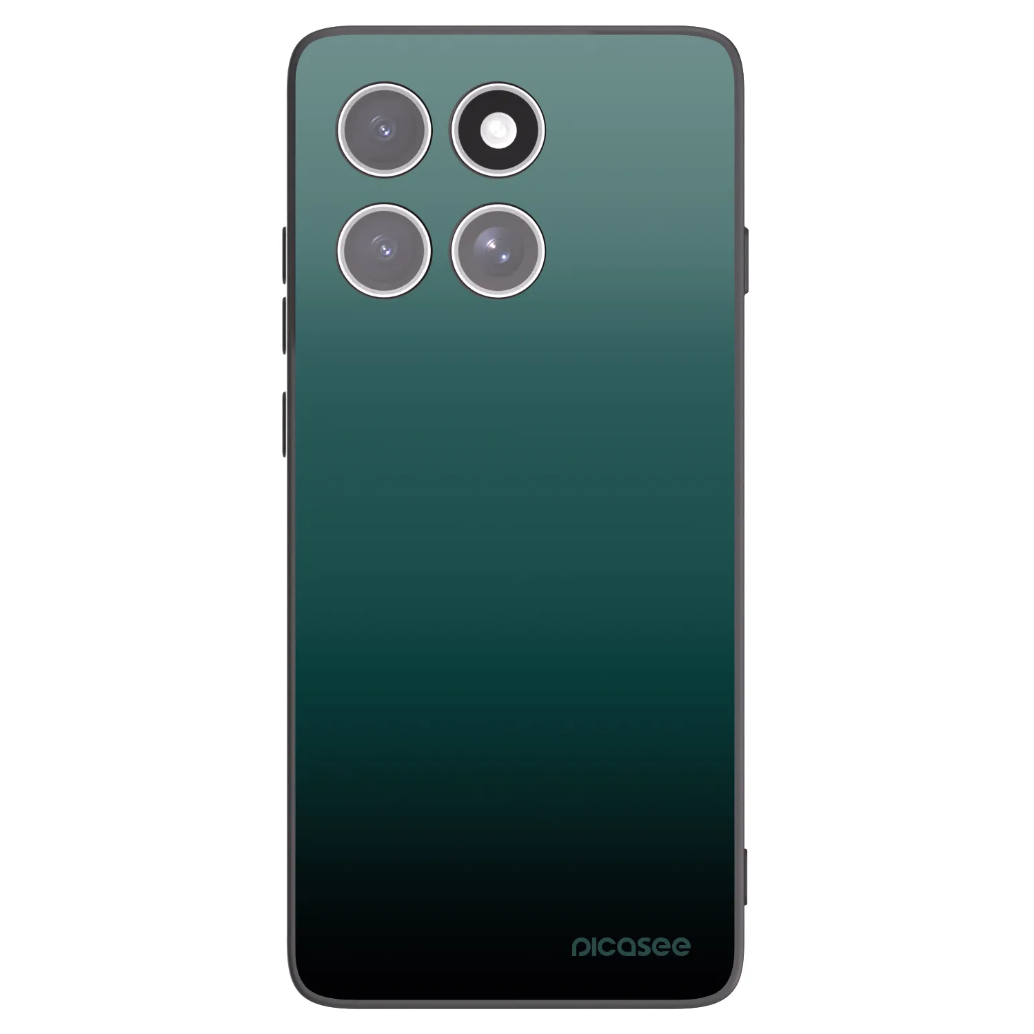 Picasee fekete szilikon tok az alábbi mobiltelefonokra Motorola Edge 60 Fusion - Verdant Fade