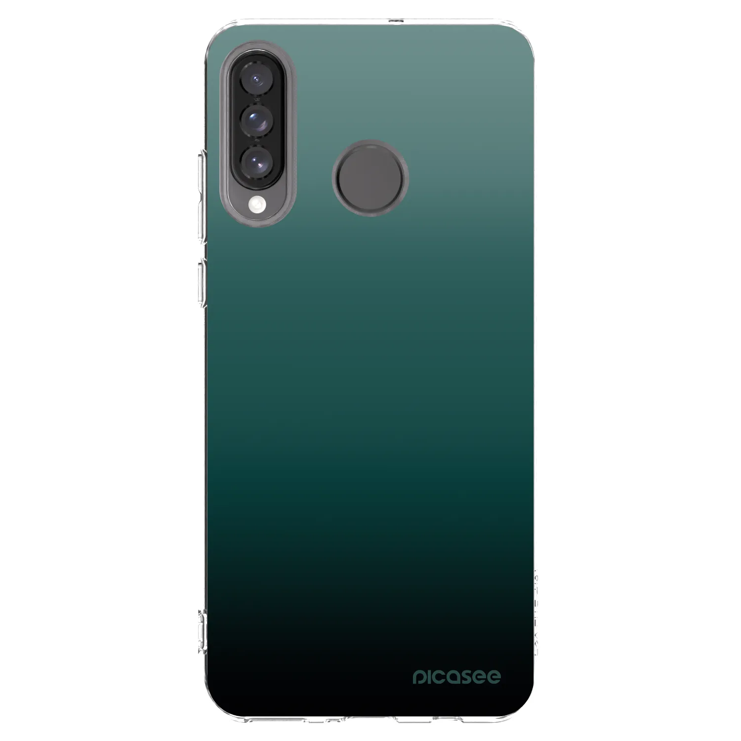 Picasee átlátszó szilikon tok az alábbi mobiltelefonokra Huawei P30 Lite - Verdant Fade