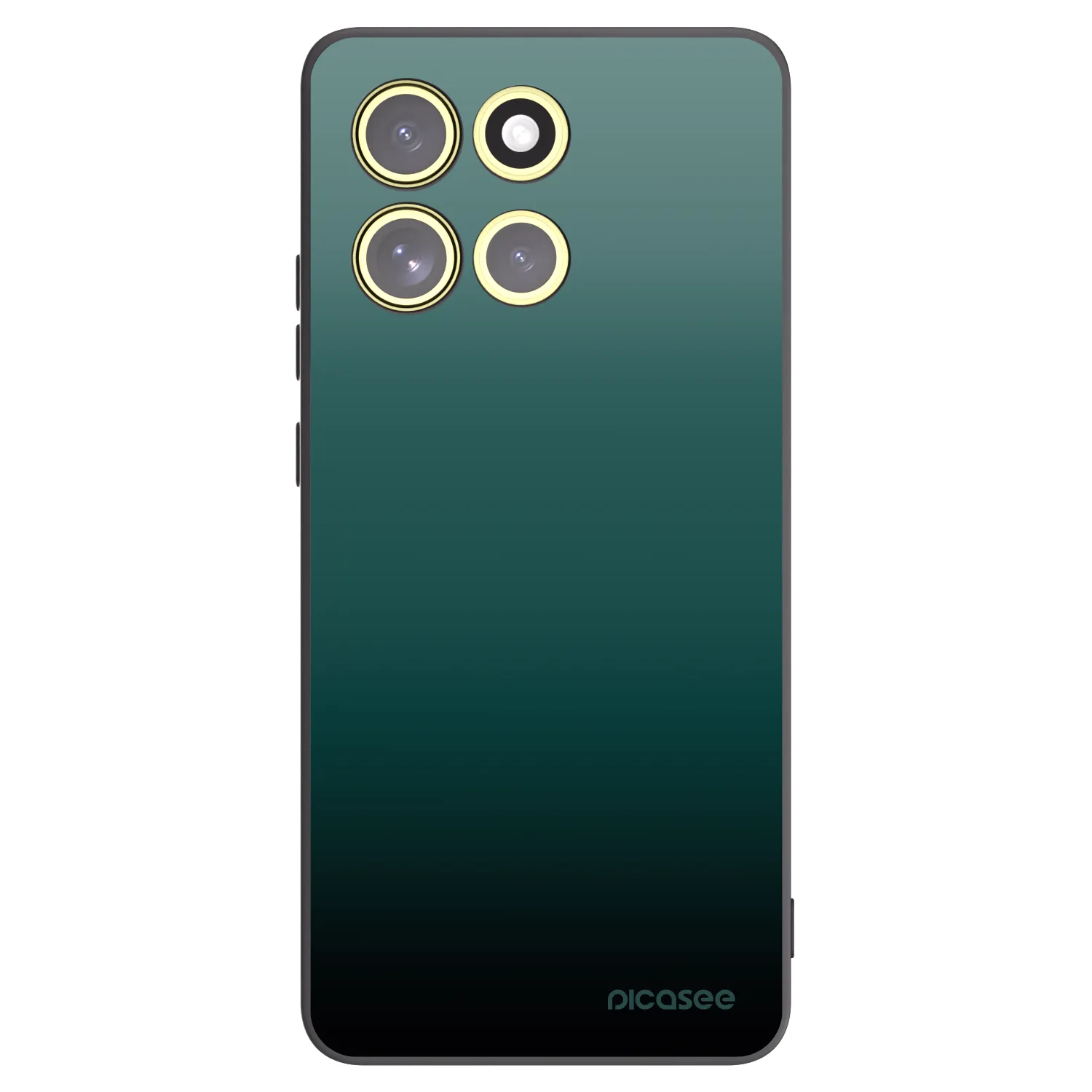 Picasee fekete szilikon tok az alábbi mobiltelefonokra Motorola Moto G86 Power 5G - Verdant Fade