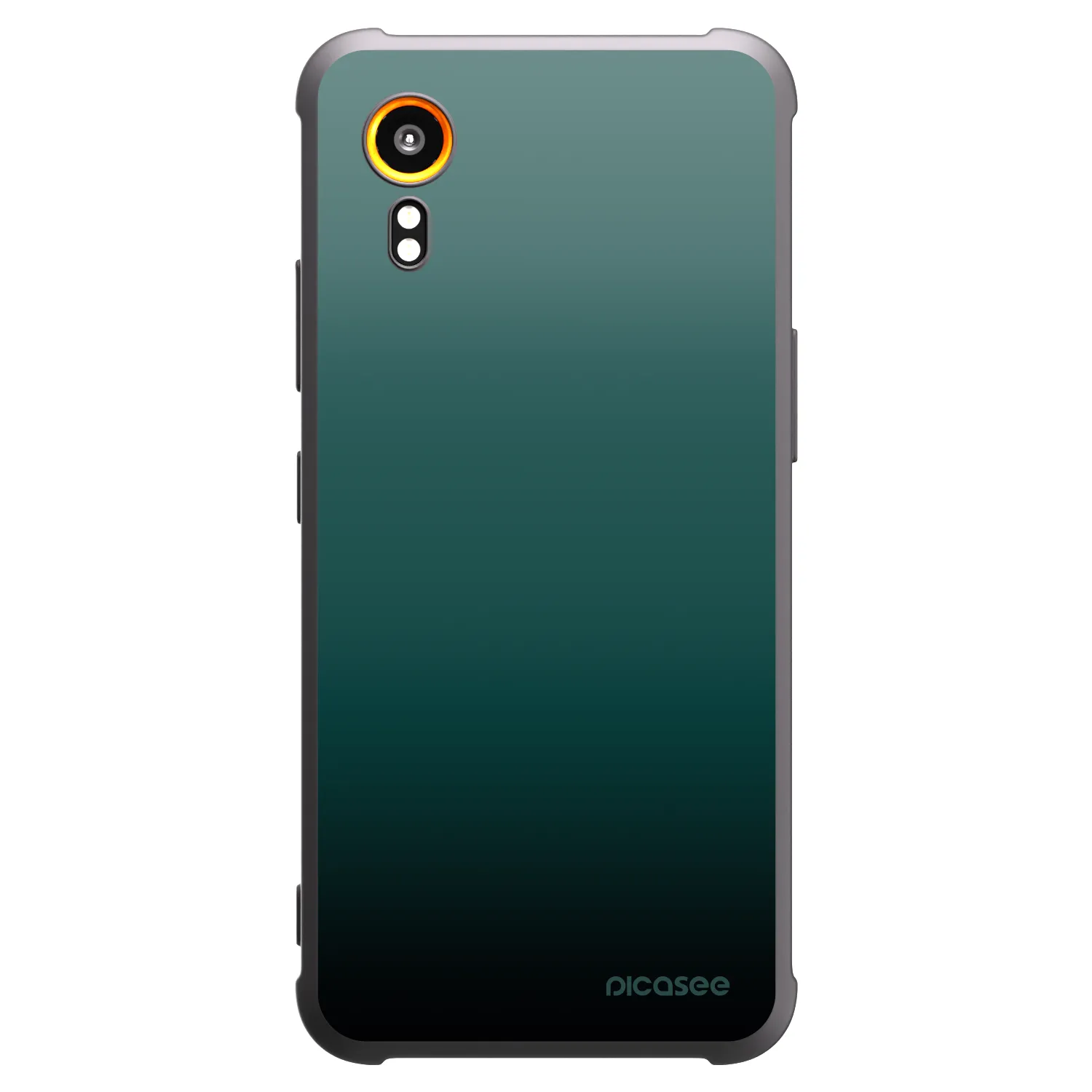 Picasee fekete szilikon tok az alábbi mobiltelefonokra Samsung Galaxy Xcover 7 - Verdant Fade