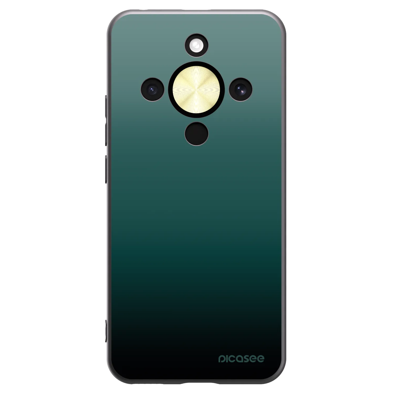 Picasee fekete szilikon tok az alábbi mobiltelefonokra Honor Magic8 Lite 5G - Verdant Fade