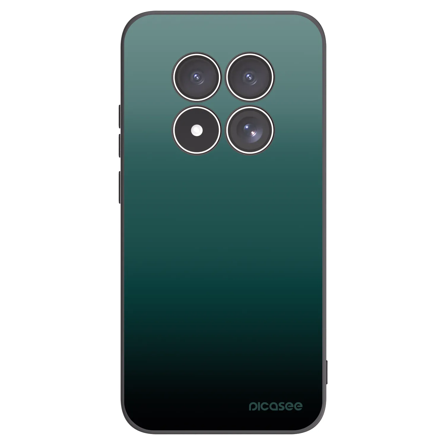 Picasee fekete szilikon tok az alábbi mobiltelefonokra Xiaomi Redmi Note 15 Pro 5G - Verdant Fade