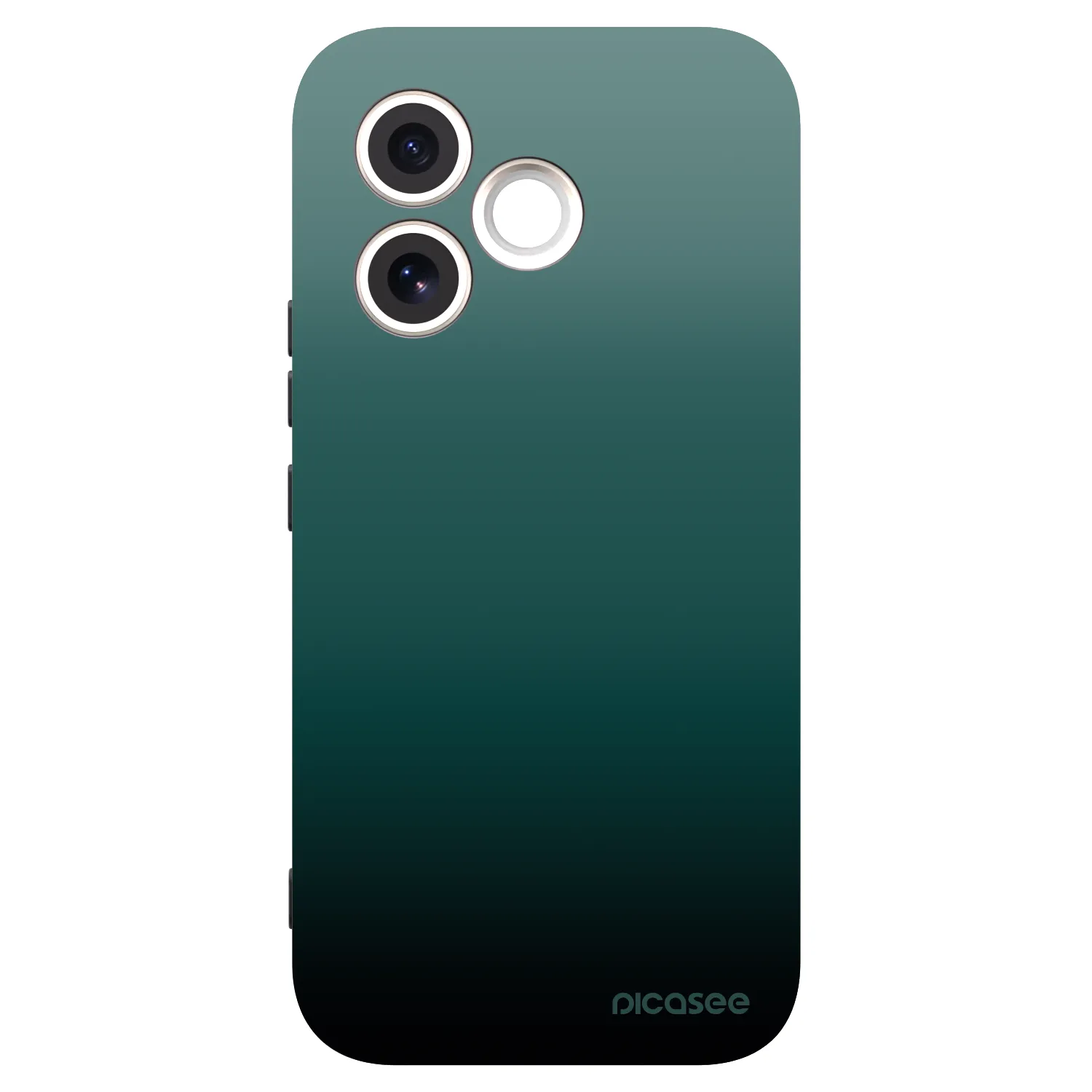 Picasee fekete szilikon tok az alábbi mobiltelefonokra Honor 600 Lite - Verdant Fade