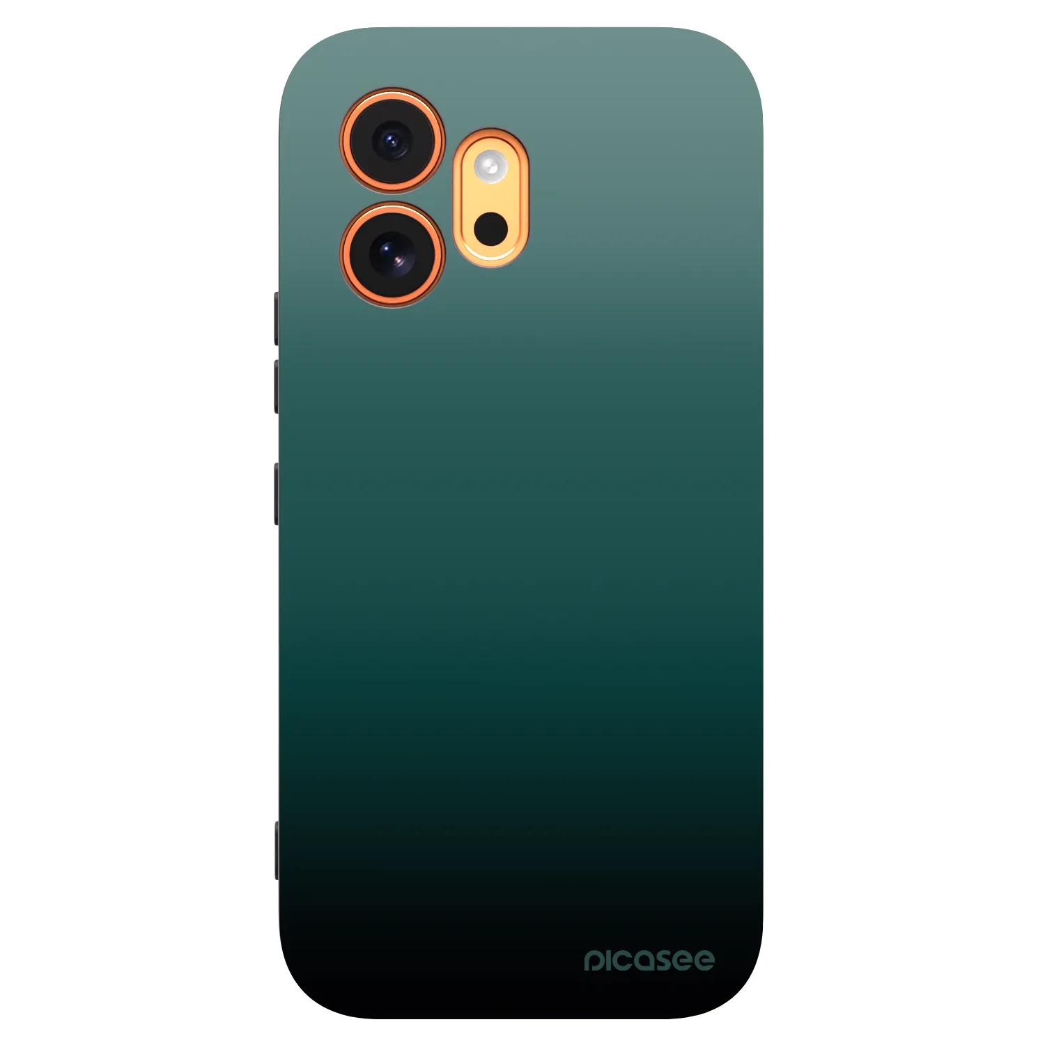 Picasee fekete szilikon tok az alábbi mobiltelefonokra Honor 600 - Verdant Fade