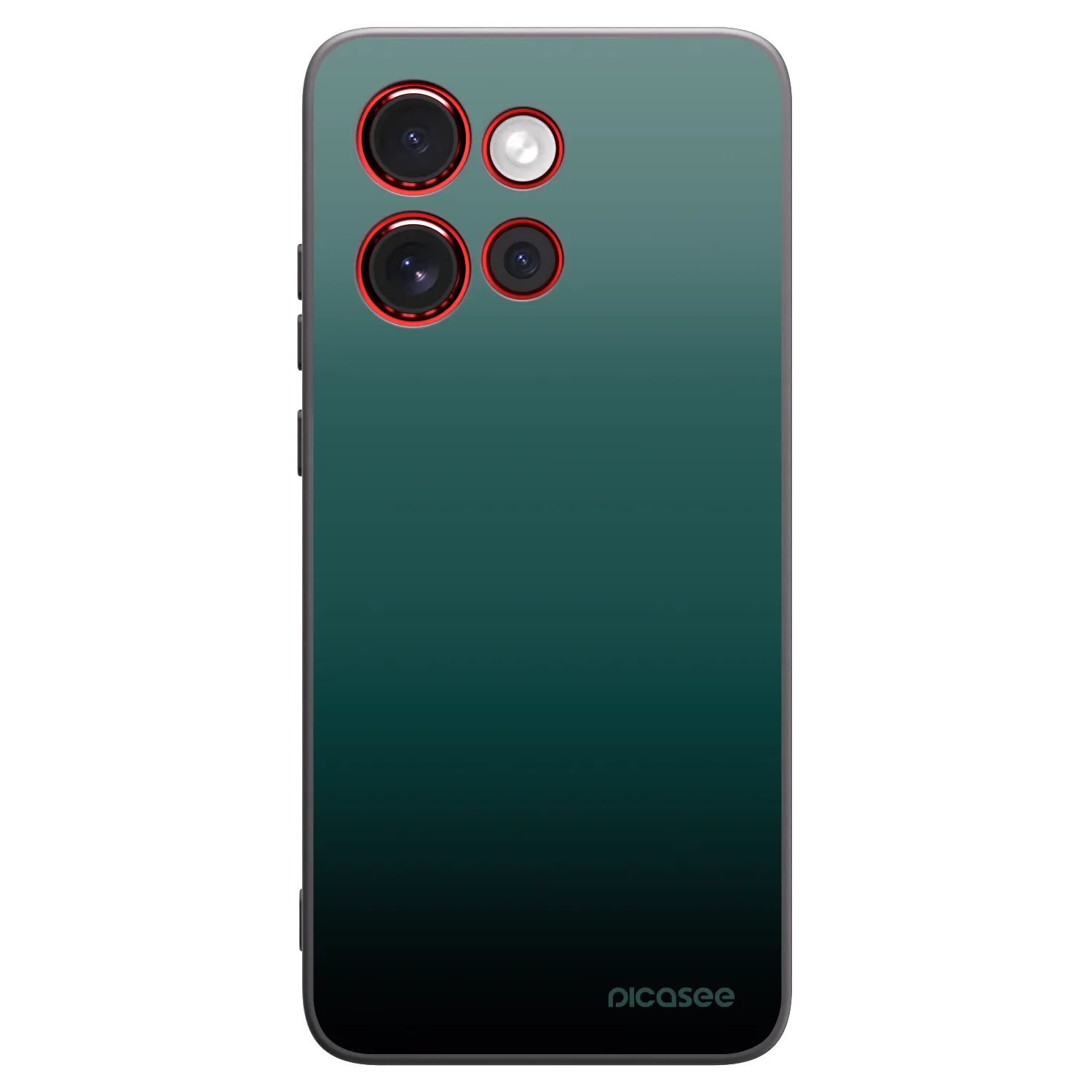 Picasee fekete szilikon tok az alábbi mobiltelefonokra Motorola Edge 60 Neo 5G - Verdant Fade