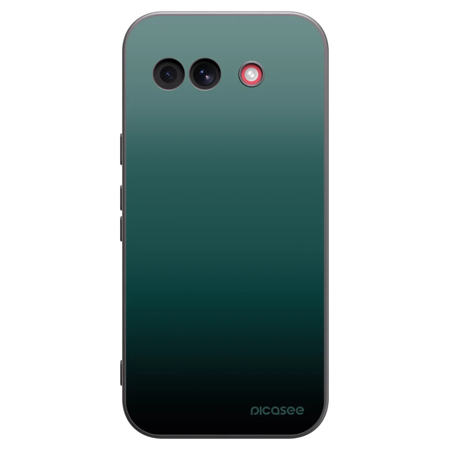 Picasee fekete szilikon tok az alábbi mobiltelefonokra Google Pixel 10a - Verdant Fade