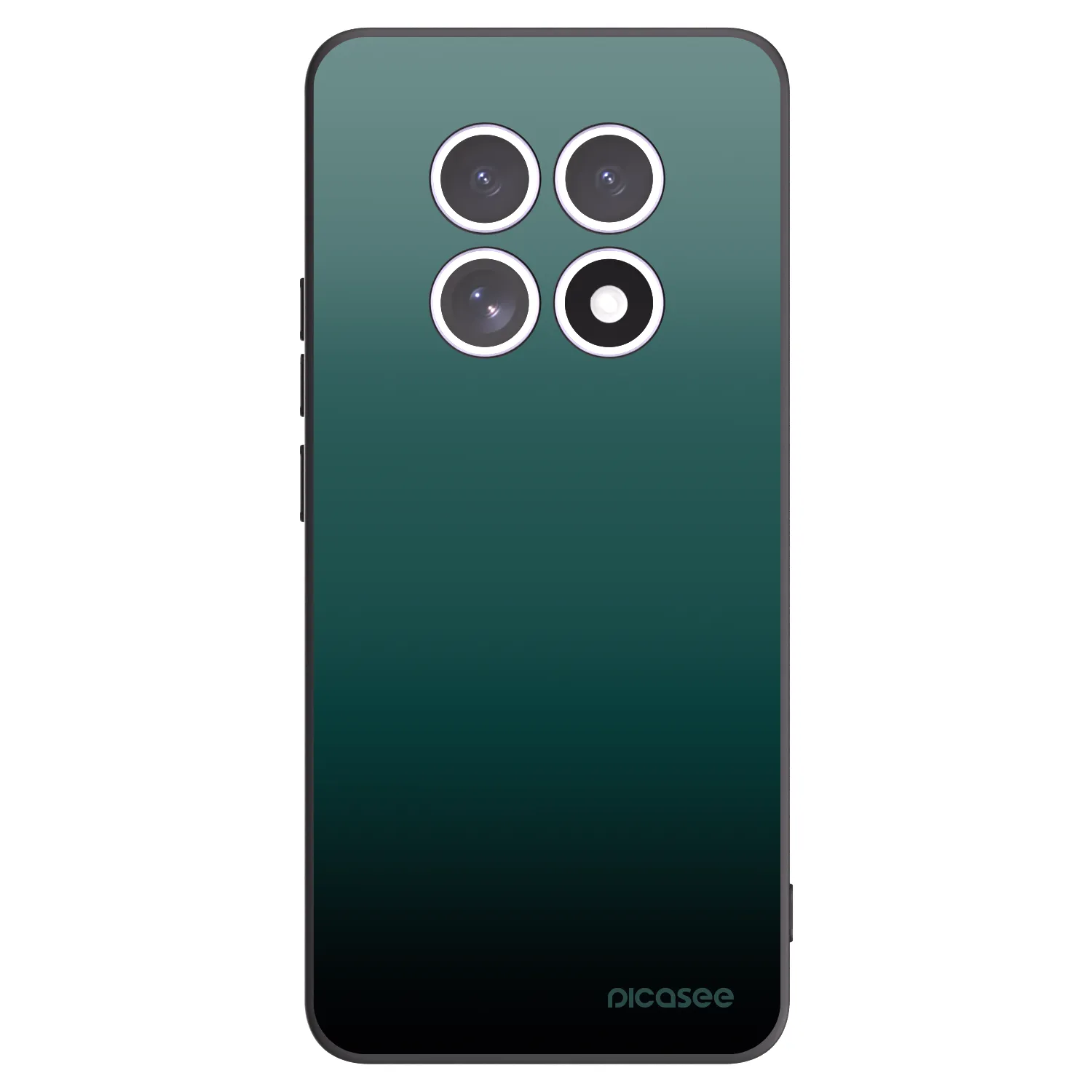 Picasee fekete szilikon tok az alábbi mobiltelefonokra Xiaomi Redmi Note 15 5G - Verdant Fade