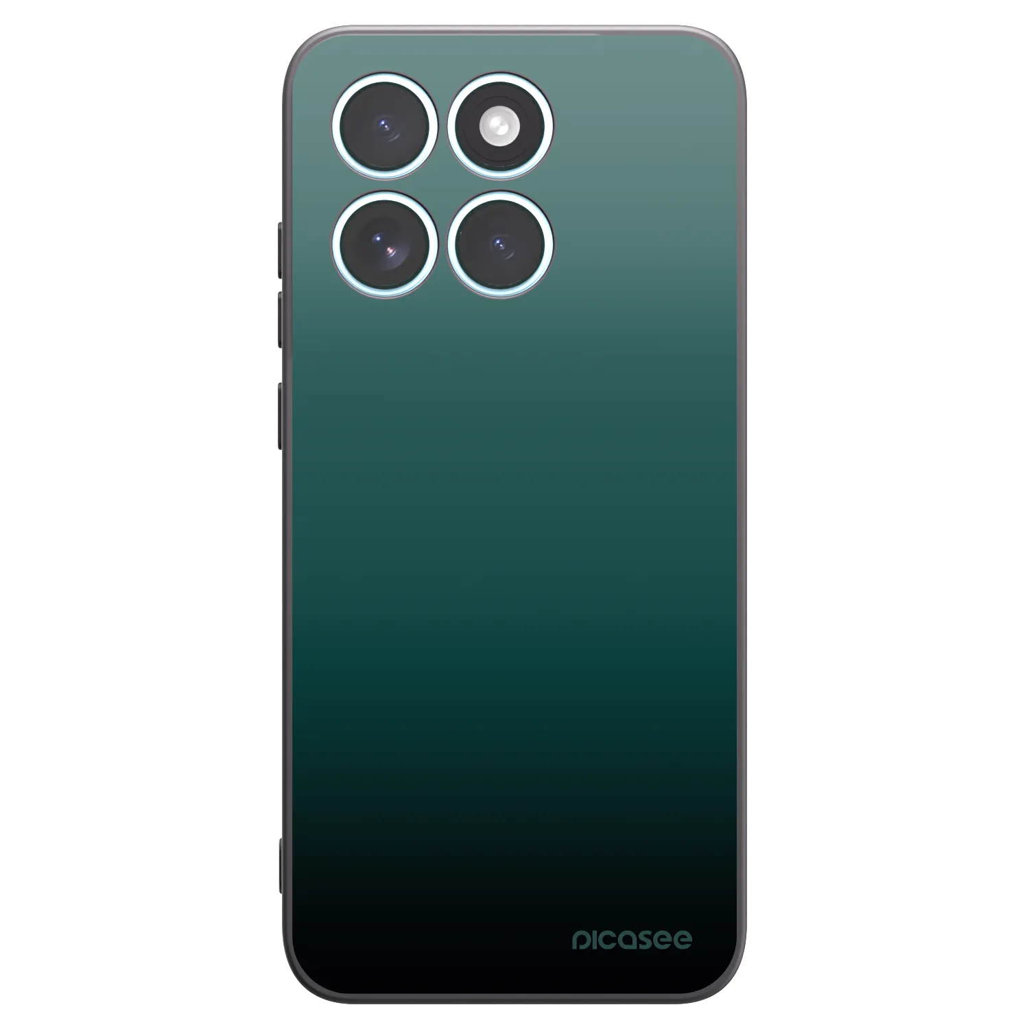 Picasee fekete szilikon tok az alábbi mobiltelefonokra Motorola Edge 70 Fusion - Verdant Fade