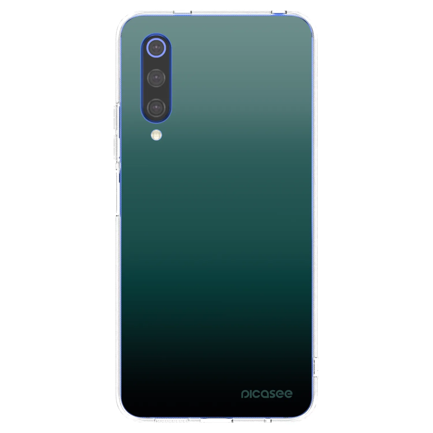 Picasee átlátszó szilikon tok az alábbi mobiltelefonokra Xiaomi Mi 9 SE - Verdant Fade