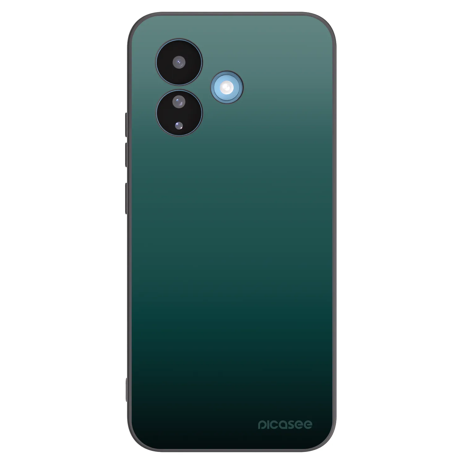 Picasee fekete szilikon tok az alábbi mobiltelefonokra Xiaomi Redmi Note 17 Pro 5G - Verdant Fade
