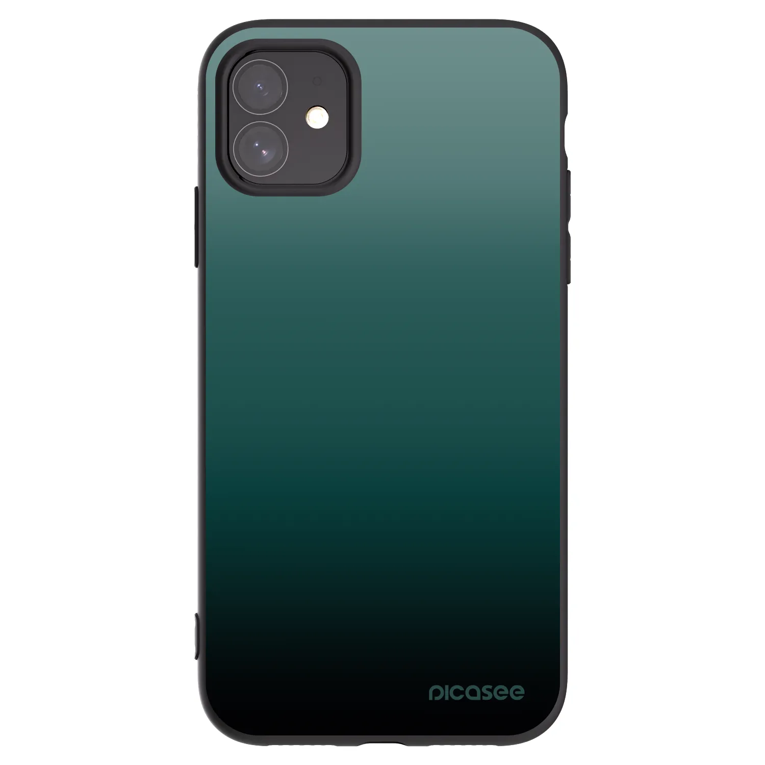 Picasee fekete szilikon tok az alábbi mobiltelefonokra Apple iPhone 11 - Verdant Fade