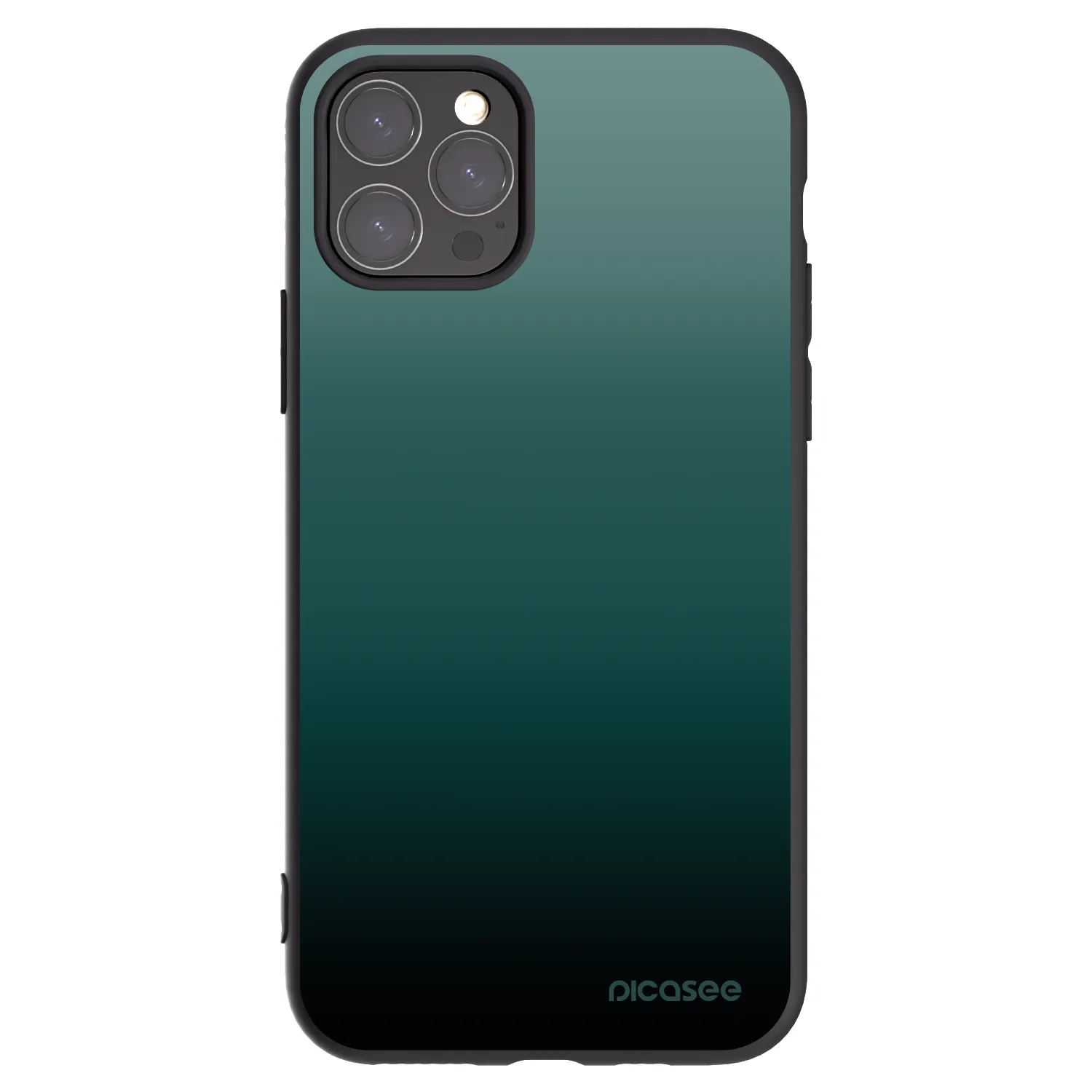 Picasee fekete szilikon tok az alábbi mobiltelefonokra Apple iPhone 11 Pro - Verdant Fade