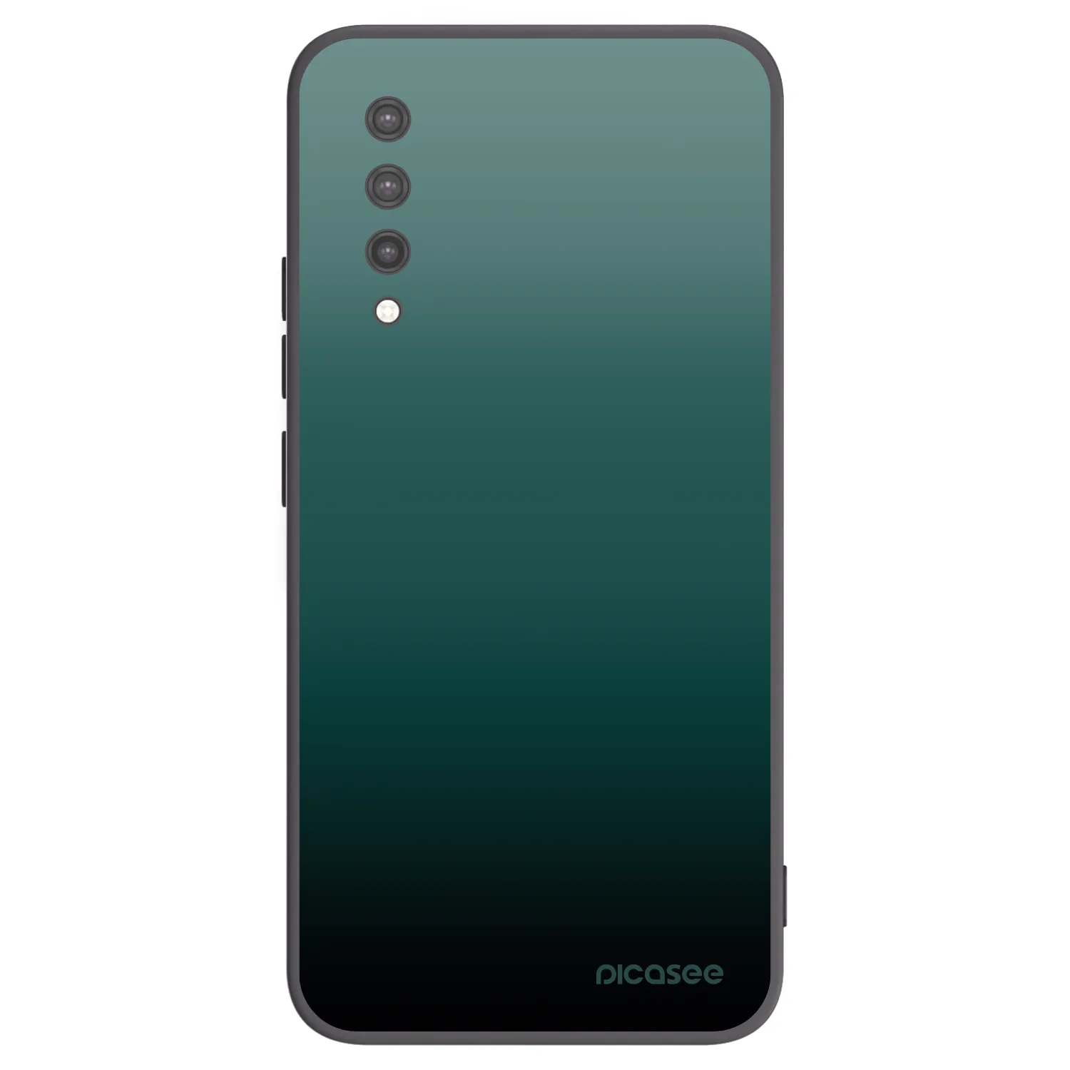 Picasee fekete szilikon tok az alábbi mobiltelefonokra Xiaomi Mi 9 Lite - Verdant Fade