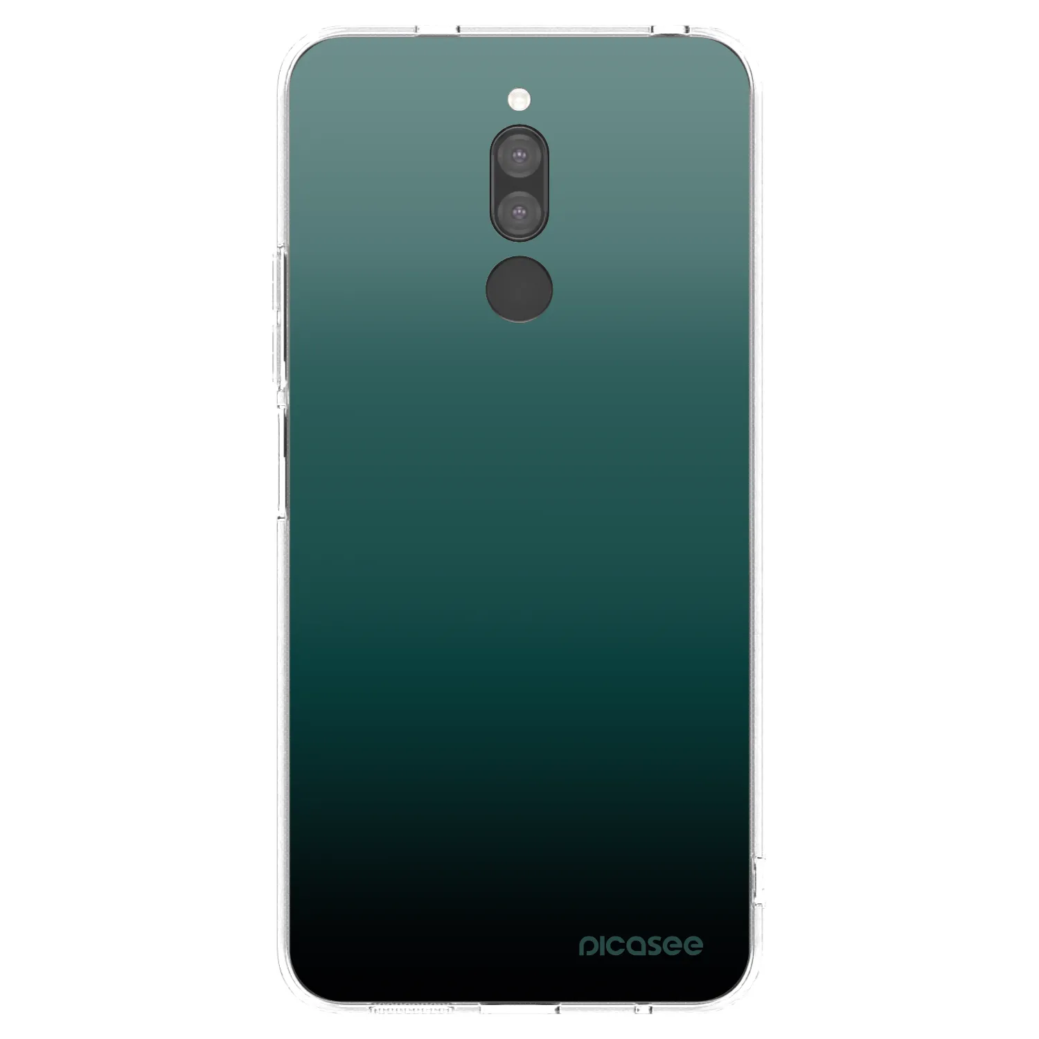Picasee átlátszó szilikon tok az alábbi mobiltelefonokra Xiaomi Redmi 8 - Verdant Fade