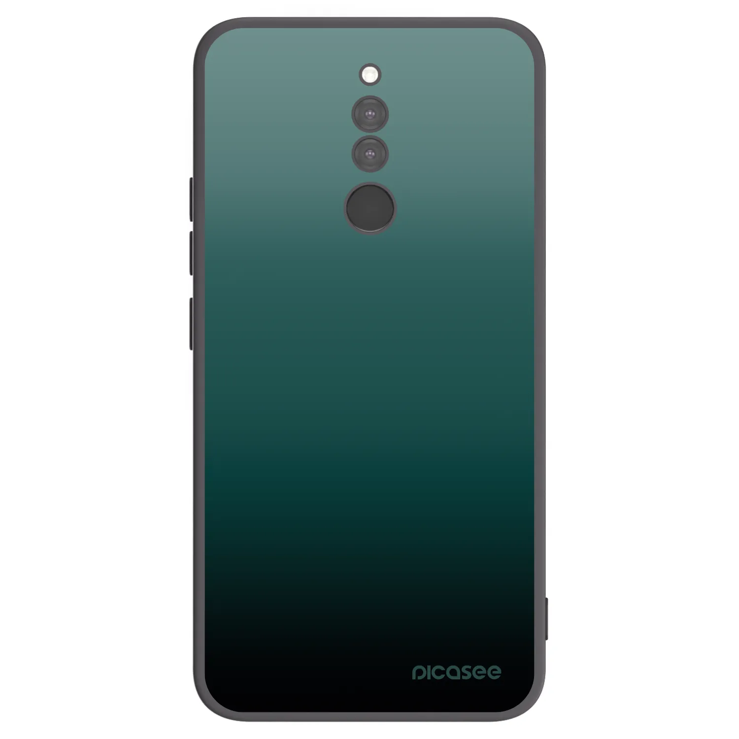 Picasee fekete szilikon tok az alábbi mobiltelefonokra Xiaomi Redmi 8 - Verdant Fade