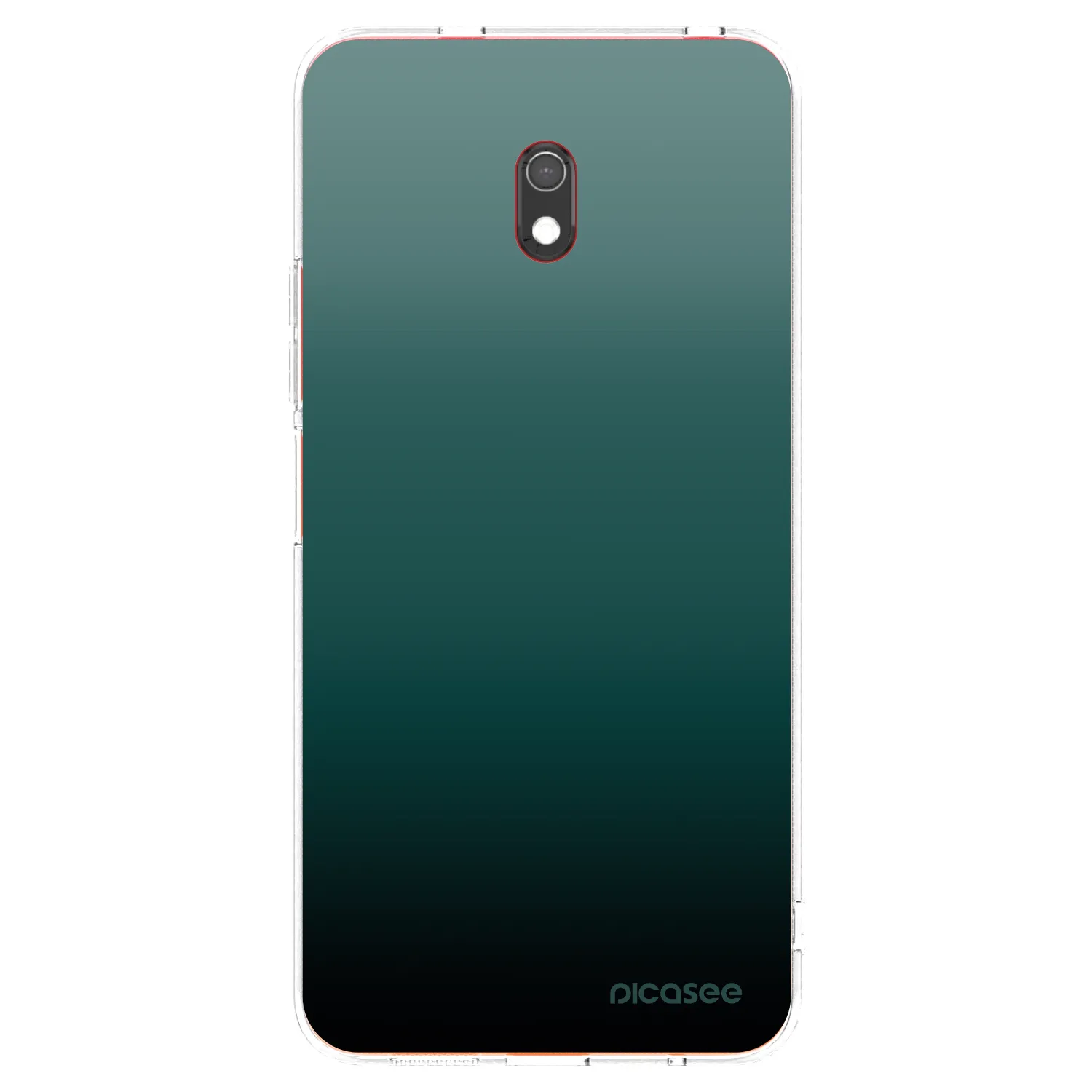 Picasee átlátszó szilikon tok az alábbi mobiltelefonokra Xiaomi Redmi 8A - Verdant Fade