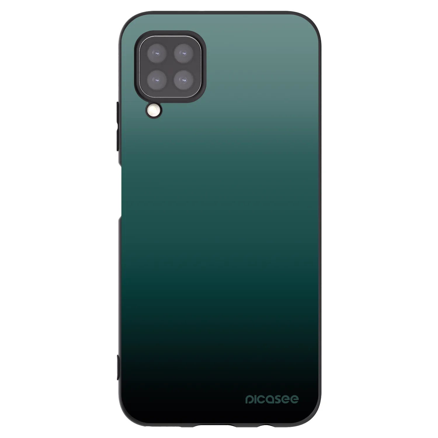 Picasee fekete szilikon tok az alábbi mobiltelefonokra Huawei P40 Lite - Verdant Fade