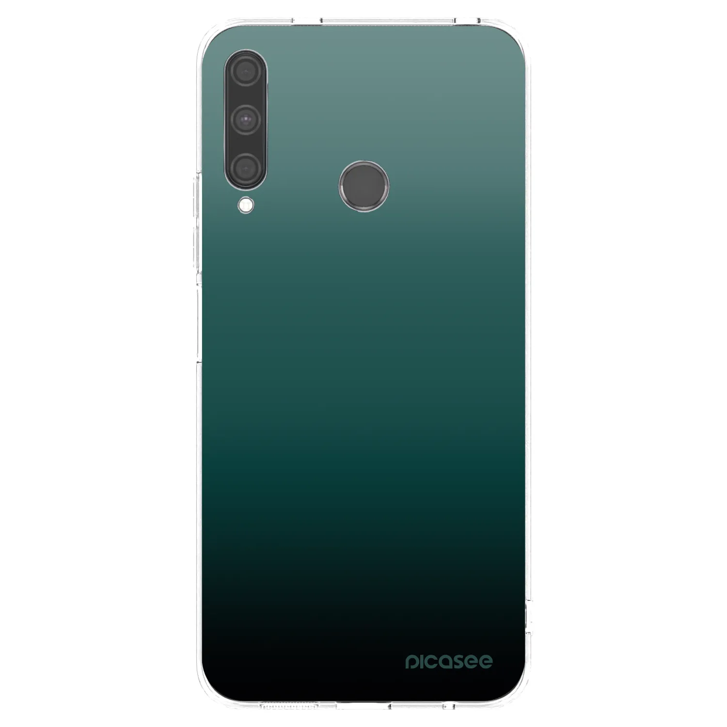 Picasee átlátszó szilikon tok az alábbi mobiltelefonokra Huawei P40 Lite E - Verdant Fade