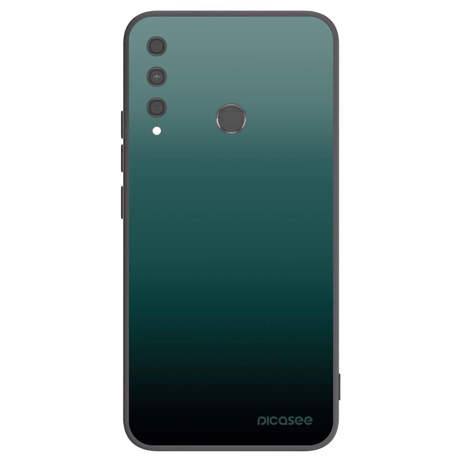 Picasee fekete szilikon tok az alábbi mobiltelefonokra Huawei P40 Lite E - Verdant Fade