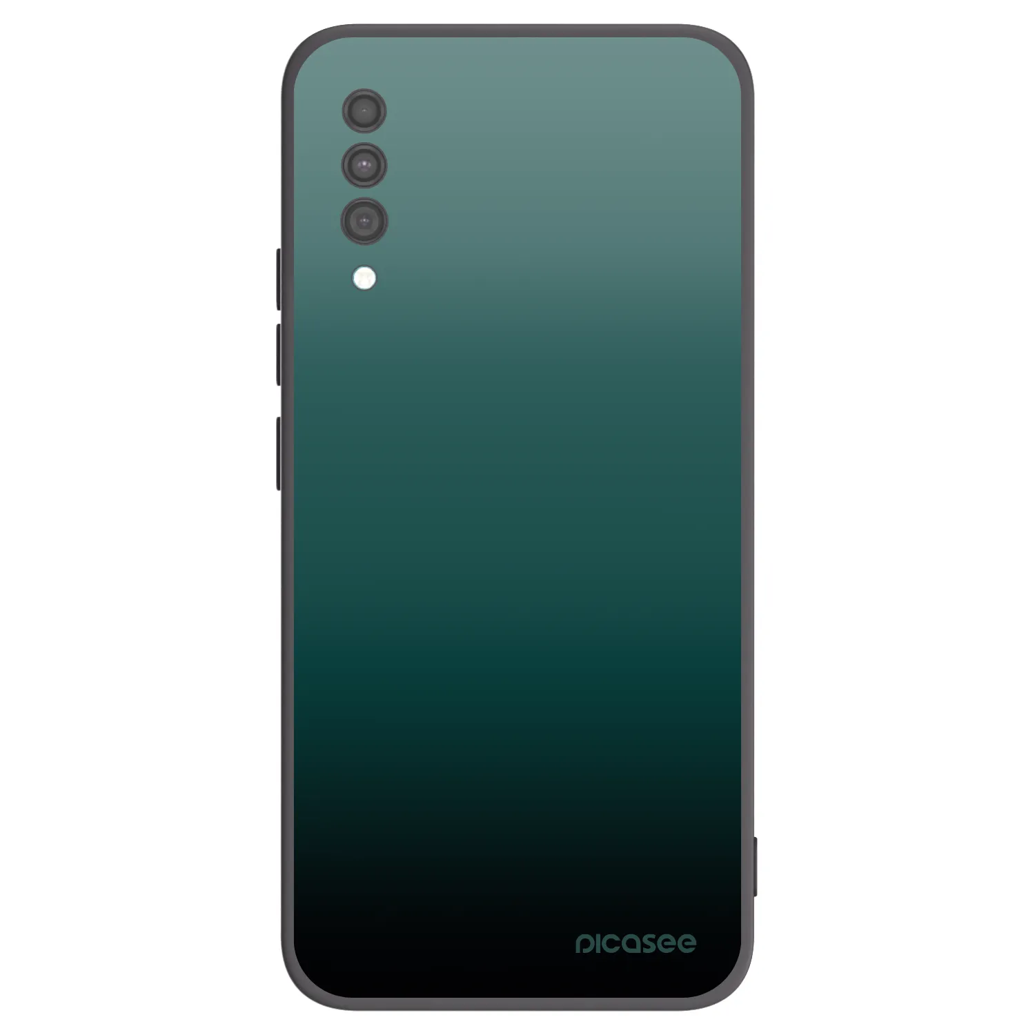 Picasee fekete szilikon tok az alábbi mobiltelefonokra Samsung Galaxy A30s A307F - Verdant Fade