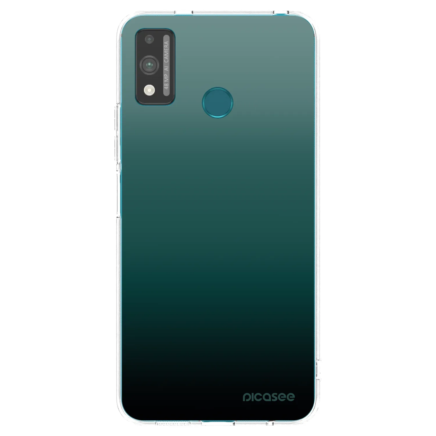 Picasee átlátszó szilikon tok az alábbi mobiltelefonokra Honor 9X Lite - Verdant Fade