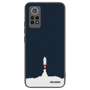 Picasee fekete szilikon tok az alábbi mobiltelefonokra Xiaomi Redmi Note 12 Pro 4G - Astronaut 2