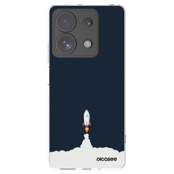 Picasee átlátszó szilikon tok az alábbi mobiltelefonokra Xiaomi Redmi Note 13 Pro 4G - Astronaut 2