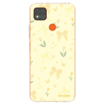 Picasee átlátszó szilikon tok az alábbi mobiltelefonokra Xiaomi Redmi 9C - Honey Blossom