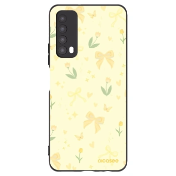 Picasee fekete szilikon tok az alábbi mobiltelefonokra Huawei P Smart 2021 - Honey Blossom
