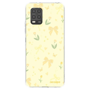 Picasee átlátszó szilikon tok az alábbi mobiltelefonokra Xiaomi Mi 10 Lite - Honey Blossom