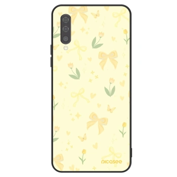 Szilikon tok erre a típusra Samsung Galaxy A50 A505F - Honey Blossom