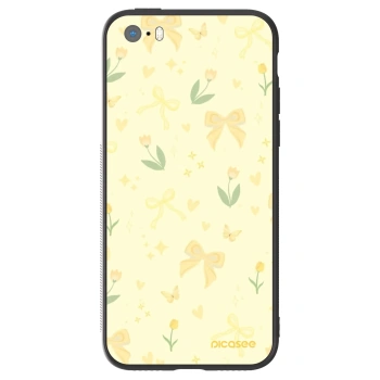 Szilikon tok erre a típusra Apple iPhone 5/5S/SE - Honey Blossom