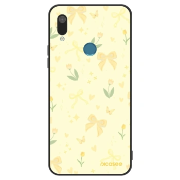 Szilikon tok erre a típusra Huawei Y7 2019 - Honey Blossom