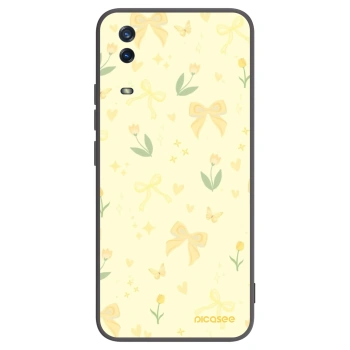 Picasee fekete szilikon tok az alábbi mobiltelefonokra Vivo Y11s - Honey Blossom