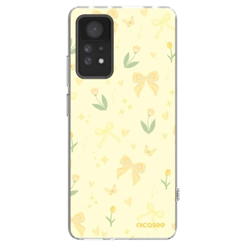 Picasee átlátszó szilikon tok az alábbi mobiltelefonokra Xiaomi Redmi Note 11 Pro - Honey Blossom