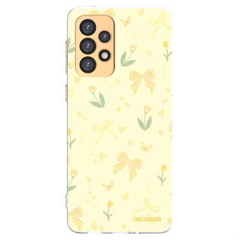 Picasee átlátszó szilikon tok az alábbi mobiltelefonokra Samsung Galaxy A33 5G A336 - Honey Blossom