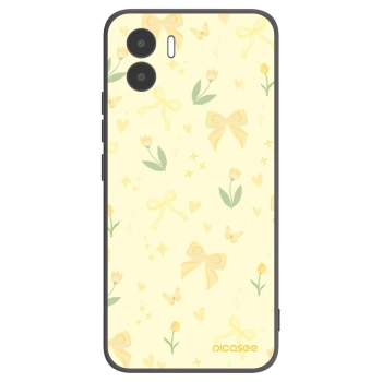 Picasee fekete szilikon tok az alábbi mobiltelefonokra Xiaomi Redmi A1 - Honey Blossom