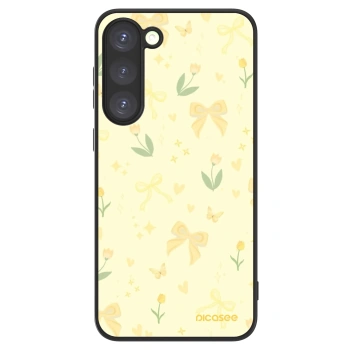Szilikon tok erre a típusra Samsung Galaxy S23+ 5G - Honey Blossom