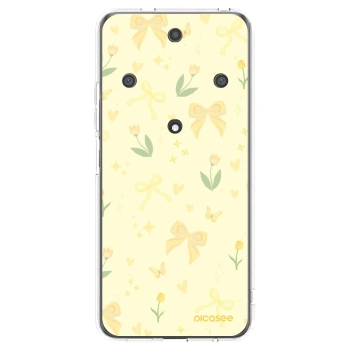Picasee átlátszó szilikon tok az alábbi mobiltelefonokra Honor Magic5 Lite 5G - Honey Blossom