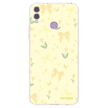Picasee átlátszó szilikon tok az alábbi mobiltelefonokra Honor 8X - Honey Blossom