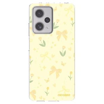 Picasee átlátszó szilikon tok az alábbi mobiltelefonokra Xiaomi Redmi Note 12 Pro+ 5G - Honey Blossom
