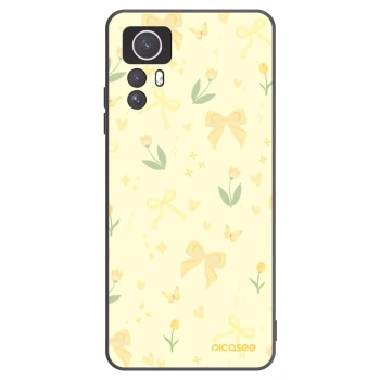 Picasee fekete szilikon tok az alábbi mobiltelefonokra Xiaomi Redmi Note 12S - Honey Blossom
