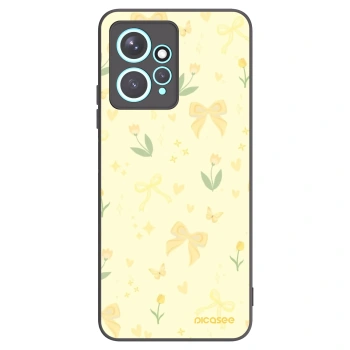 Picasee fekete szilikon tok az alábbi mobiltelefonokra Xiaomi Redmi Note 12 4G - Honey Blossom