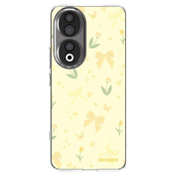 Picasee átlátszó szilikon tok az alábbi mobiltelefonokra Honor 90 5G - Honey Blossom