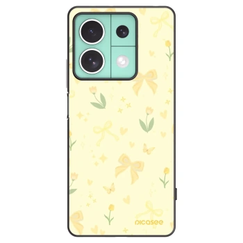 Picasee fekete szilikon tok az alábbi mobiltelefonokra Xiaomi Redmi Note 13 5G - Honey Blossom